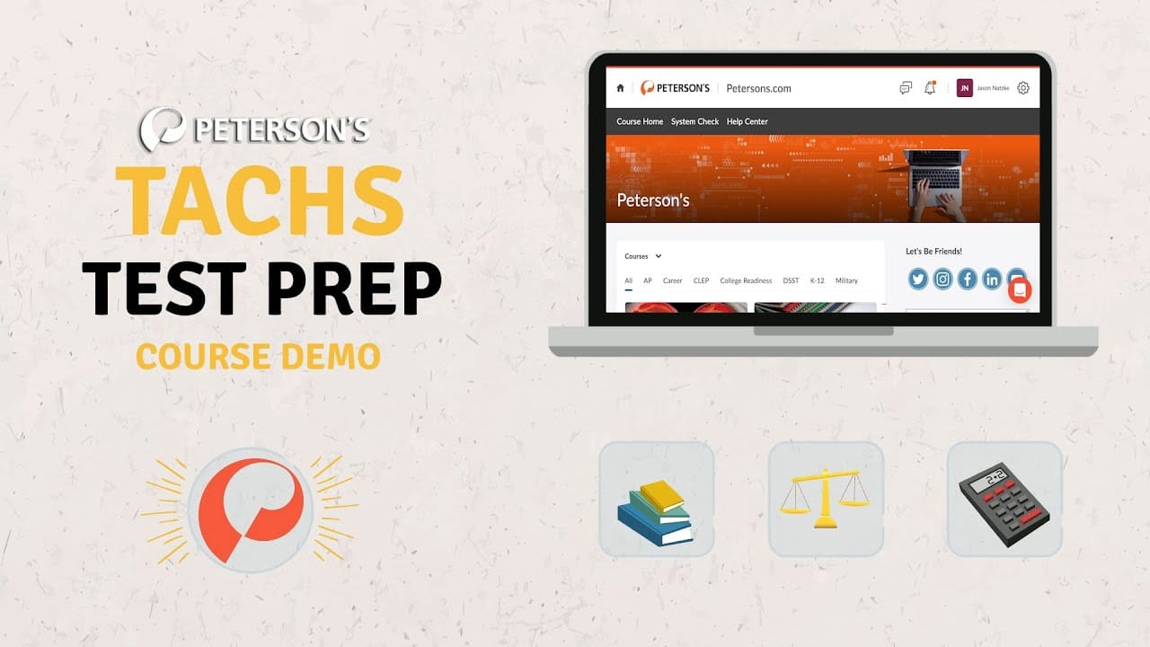 TACHS Exam Prep Peterson's Test Prep
